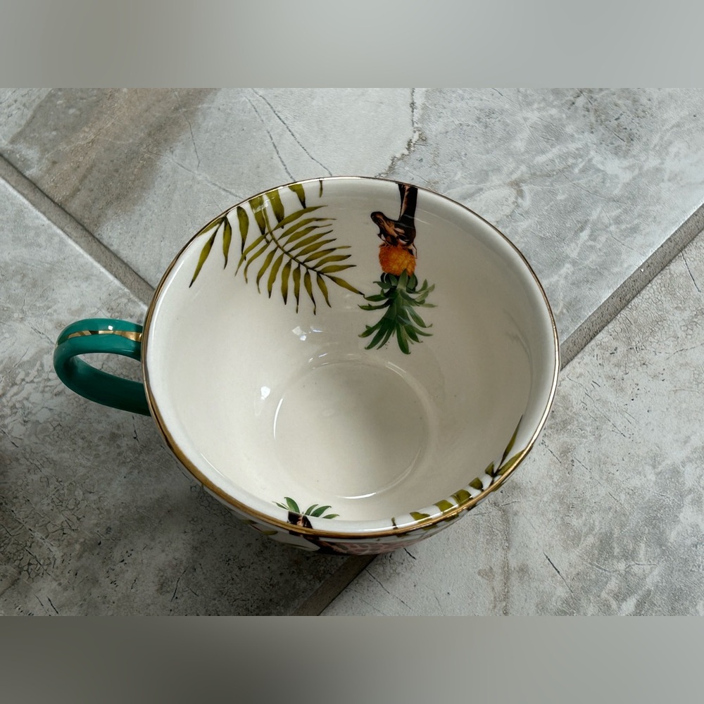 NWT Anthropologie Yvonne Ellen Giraffe Tea For One Set Teapot And Cup - Picture 6 of 10